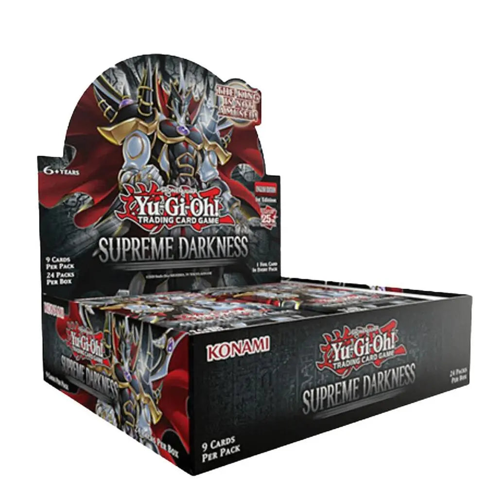 Yugioh Supreme Darkness Booster Display