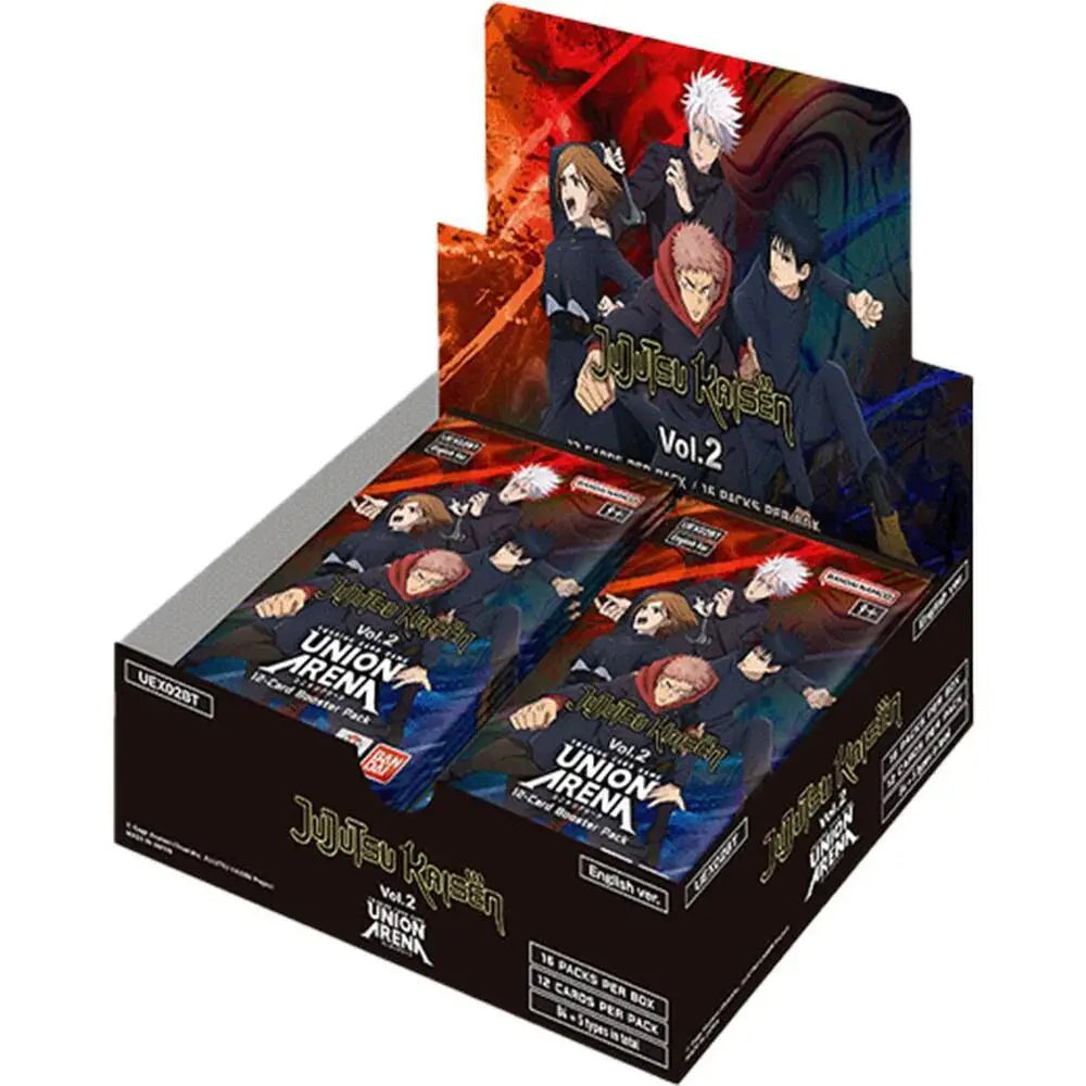 Union Arena: JUJUTSU KAISEN Vol. 2 Booster Display (UE-X02-BT)