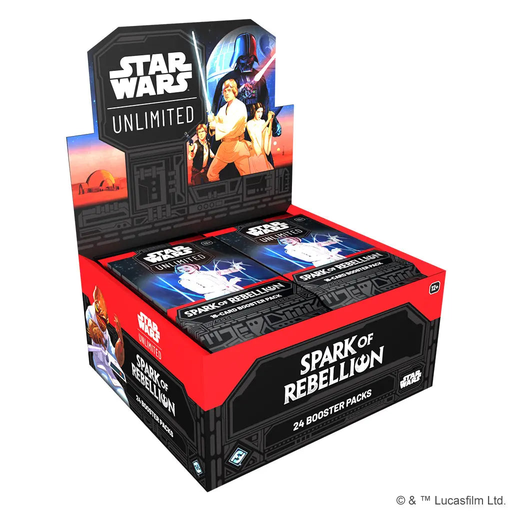 Spark of Rebellion Booster Display