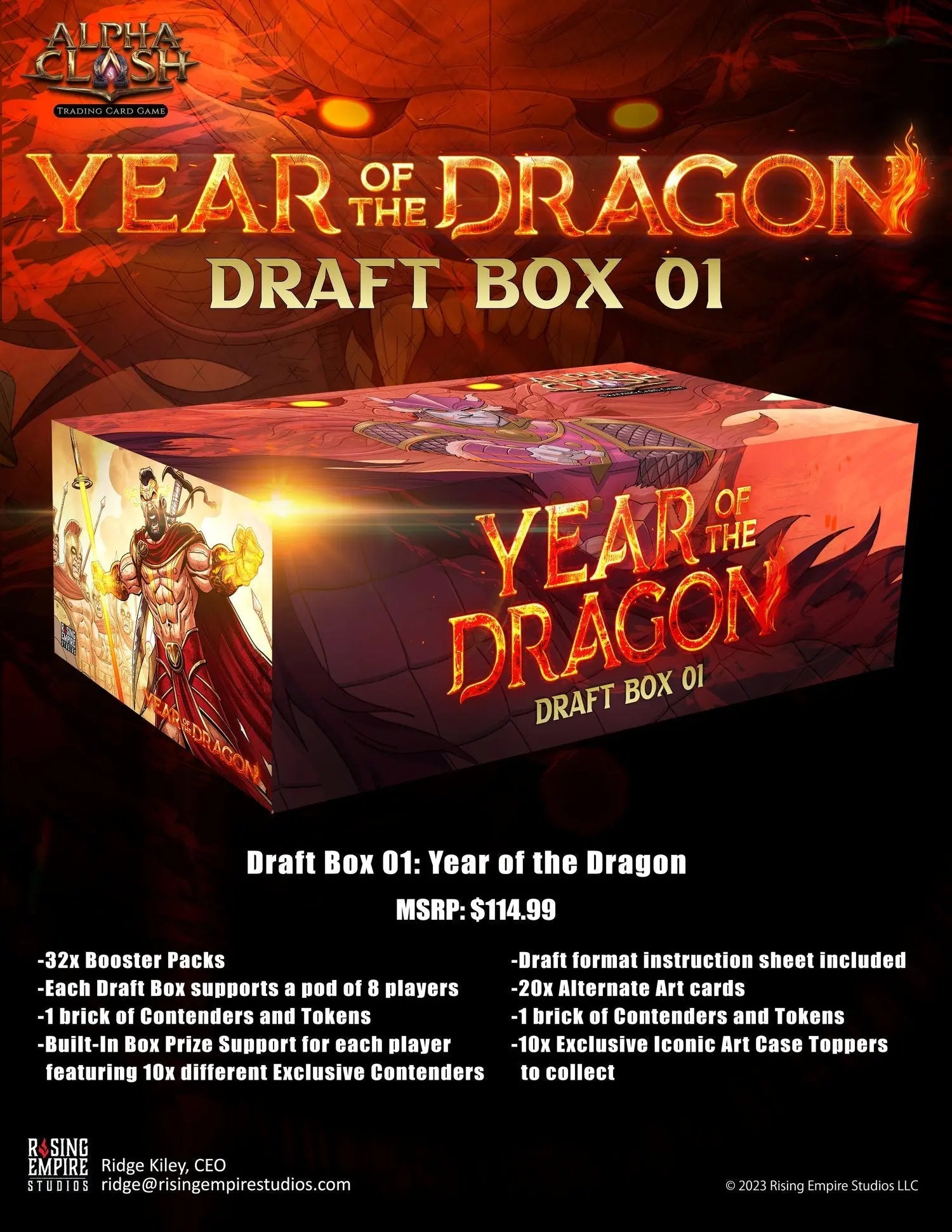 Alpha Clash Year of the Dragon Draft Box
