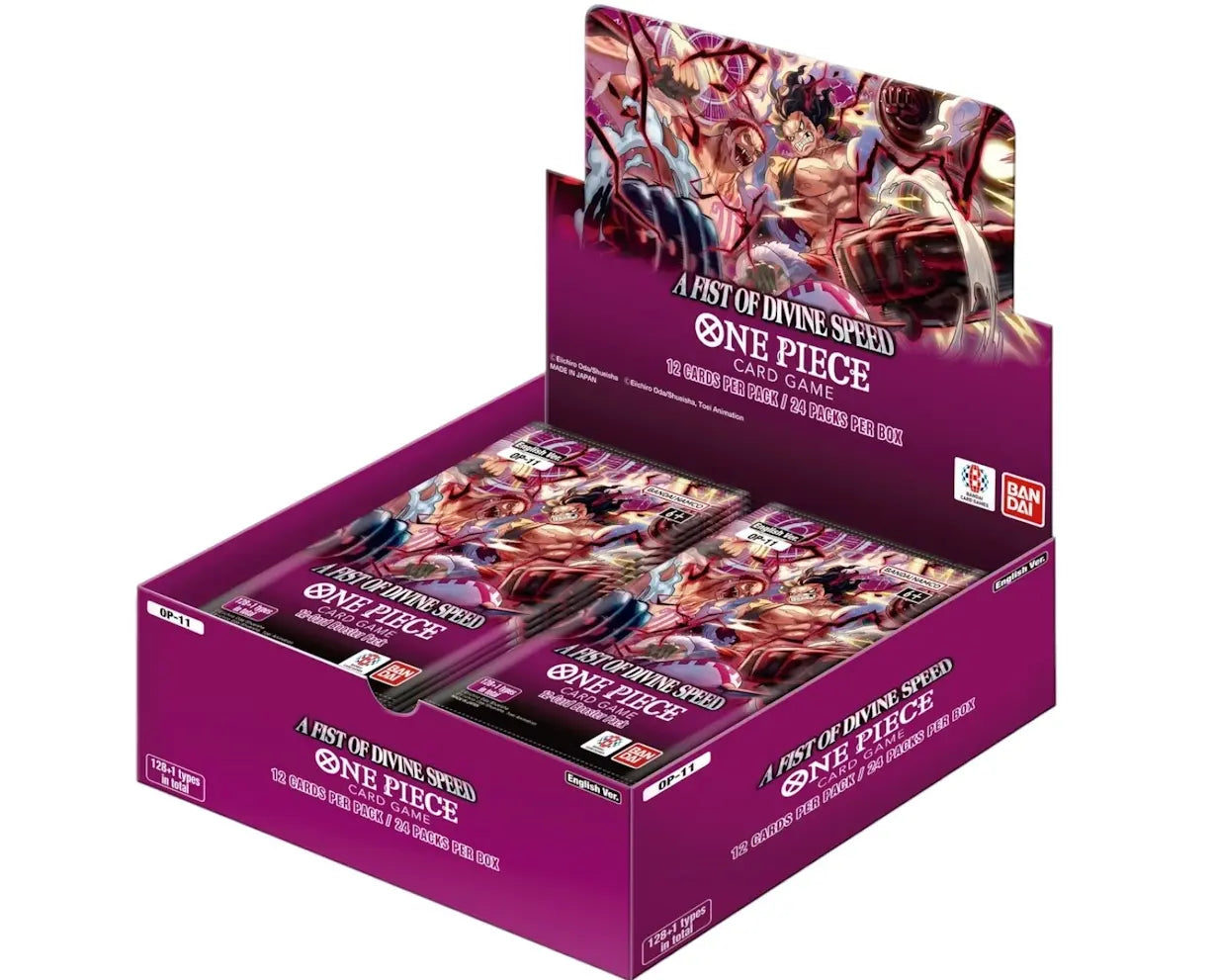 One Piece (OP-11) A Fist of Divine Speed Booster Box